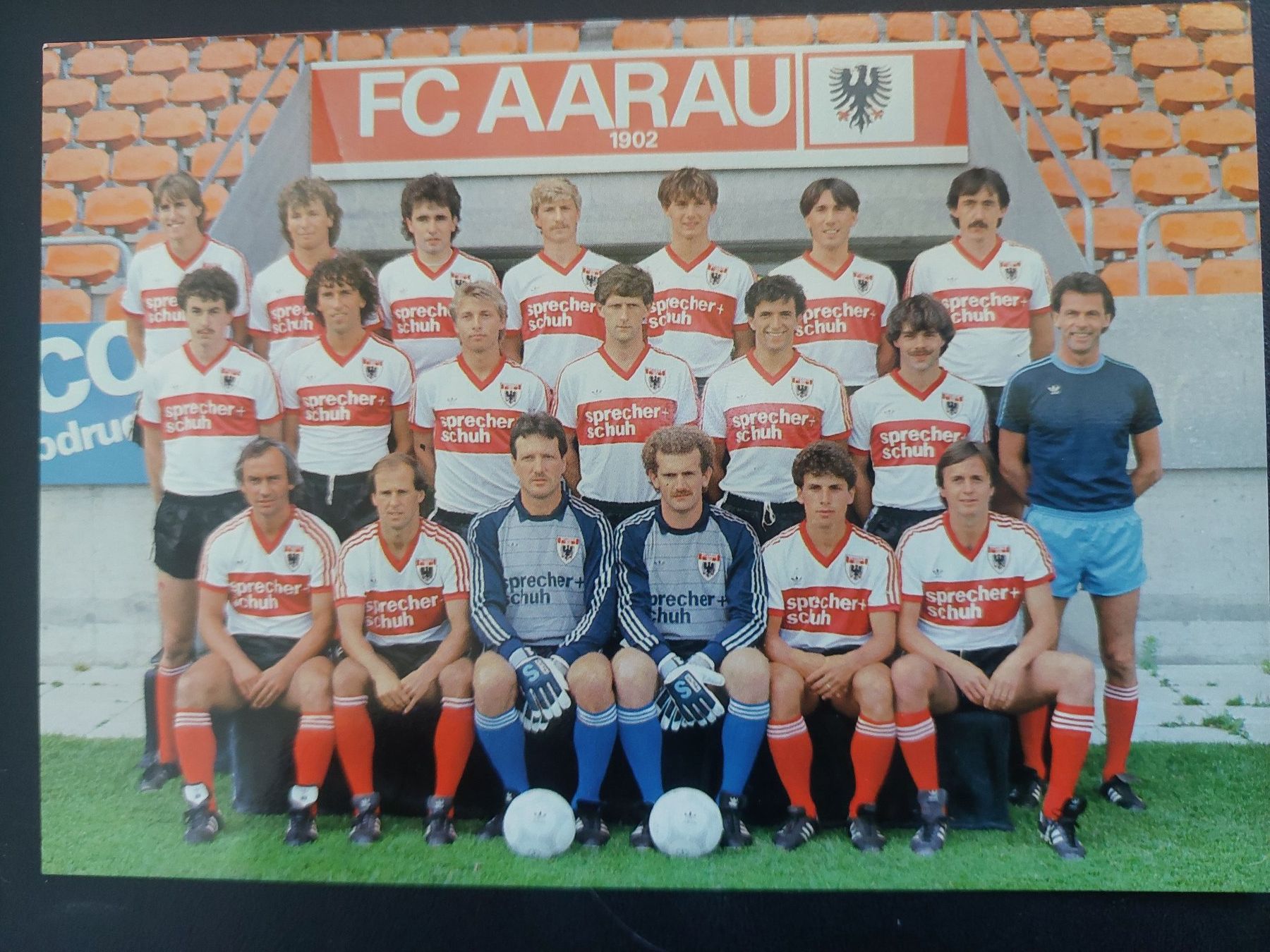 Foto & Immagini: FC AARAU 1984/85 – Usato da Biel/Bienne venduto da Deboma