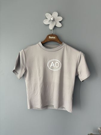 T-shirt femme gris taille M