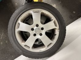 Winterreifen mit Alu Felgen von 2006 VW Passat