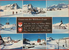 Gruss von der MELCHSEE-FRUTT Luftseilbahn - Skilift