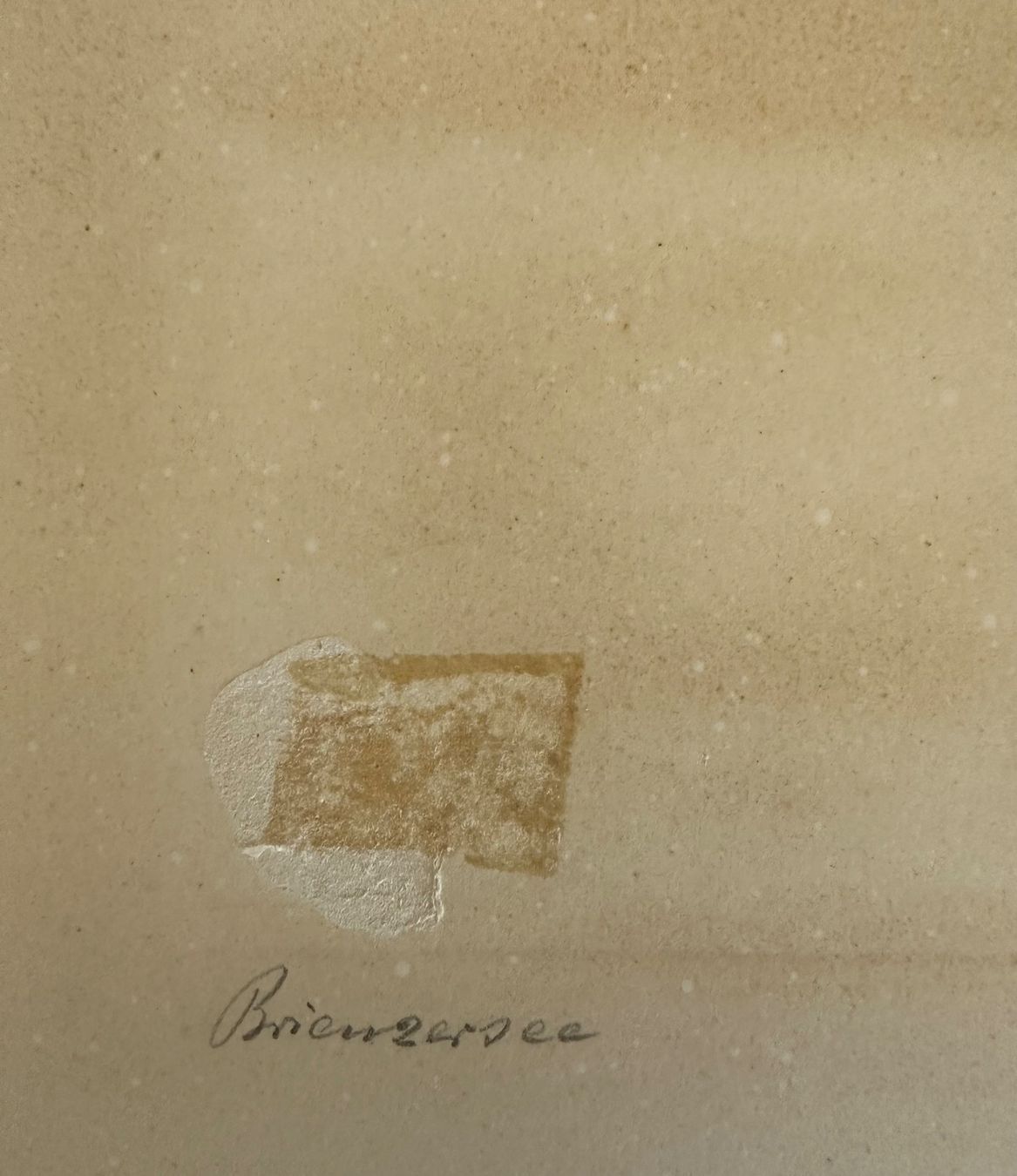 Gemälde: Aquarell Brienzersee, Werner Emil Engel – Gebraucht aus Luzern von Mamutpe 4