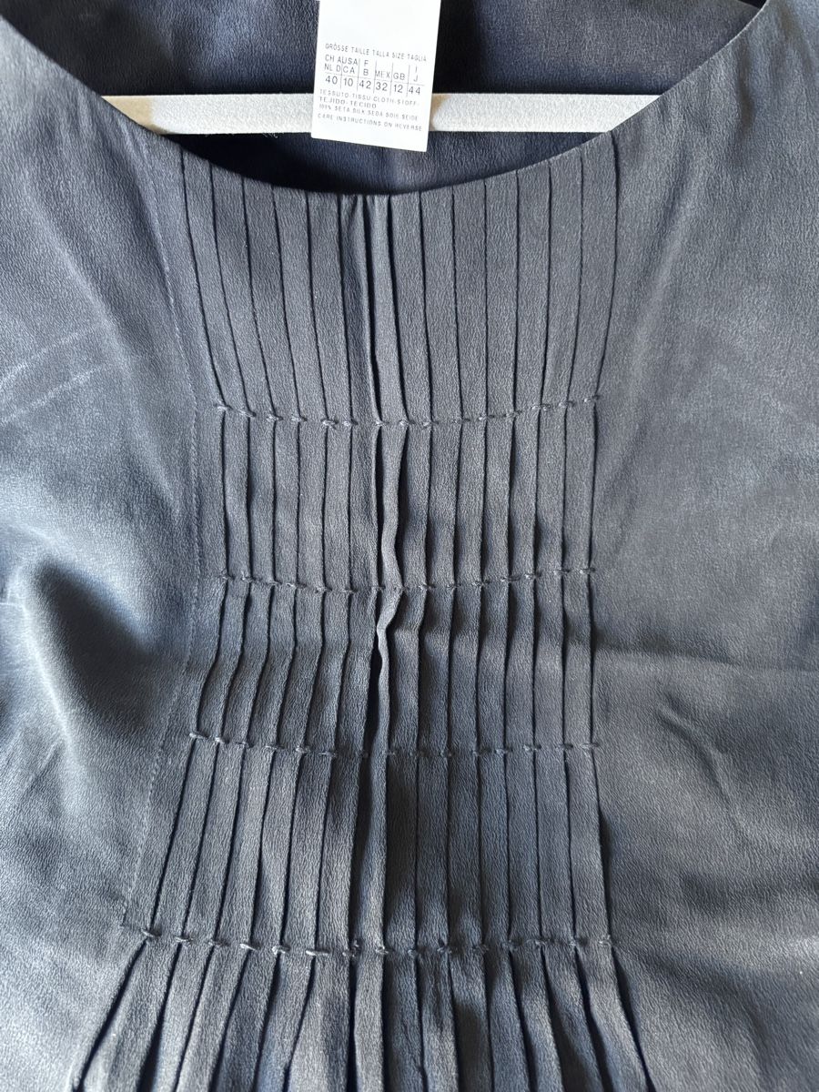 Max Mara Vestiti: MAX MARA - Neues Schwarze Kleid - Seide 100% – Nuovo (secondo la descrizione) da Zürich venduto da Manubene 4
