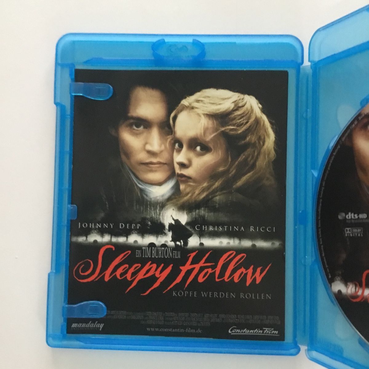 Tutti i DVDs: Sleepy Hollow - Blu Ray Neu Wertig – Nuovo (secondo la descrizione) da Blauen venduto da berlingo65 3