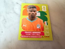 Panini Sticker FIFA Fussball WM 2026 Emmanuel Agbadou CIV 8