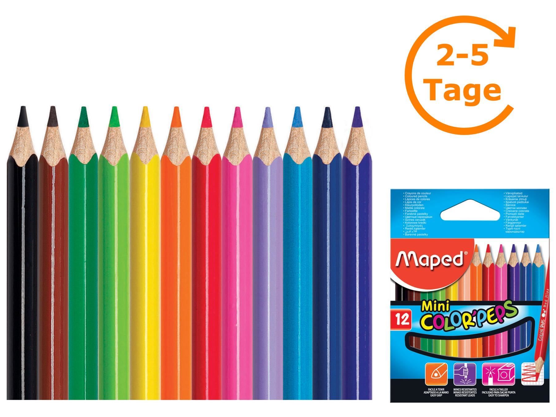 Colori: Dreikant-Buntstifte 12x, COLORPEPS Mini – Nuovo e nell'imballaggio originale da St. Gallen venduto da cointec