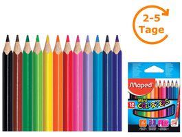 Dreikant-Buntstifte 12x, COLORPEPS Mini