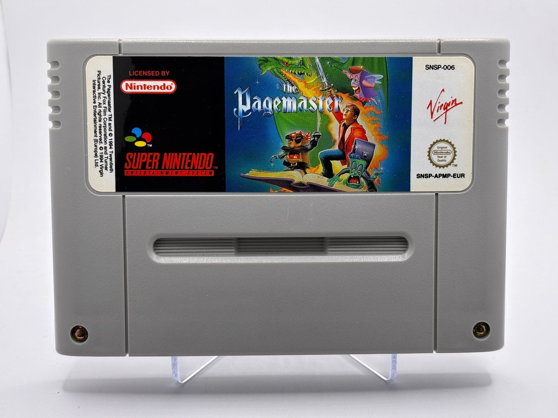 Giochi: SNES - The Pagemaster – Usato da Allschwil venduto da Bullach