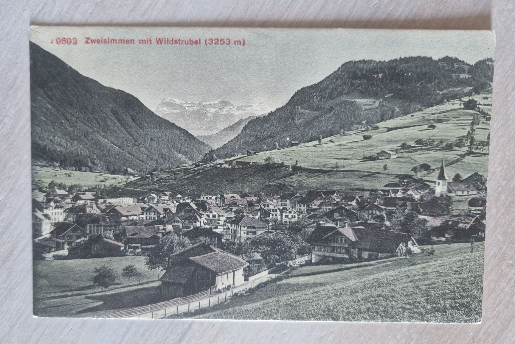 Cartoline postali: Zweisimmen – Usato da Ebikon venduto da Donar50