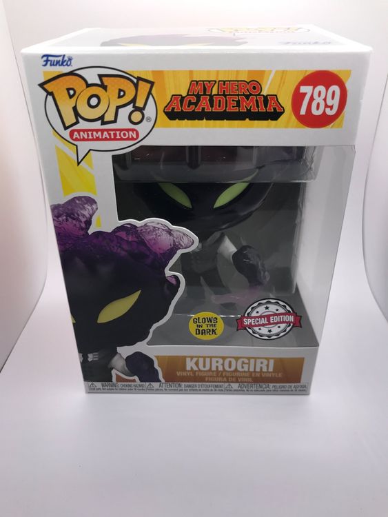 Funko Pop! Anime My Hero Academia - Kurogiri (resplandor En La Oscuridad) Figura De Vinilo MHA