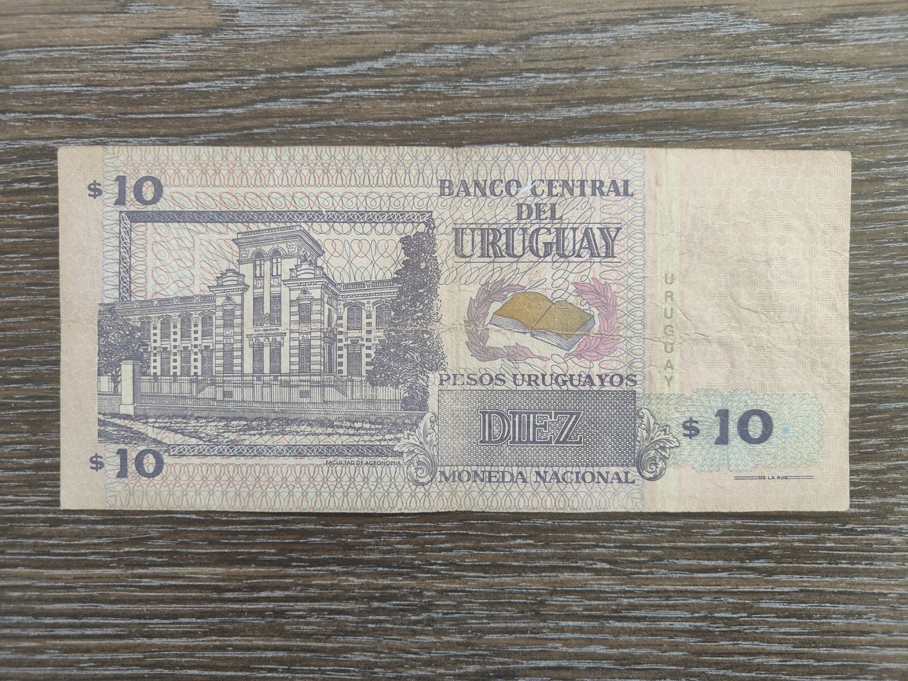 Banconote: Uruguay 10 Pesos 1998 !!!!!!! – Usato da Flaach venduto da Lonzo99 1