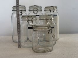 Vorratsgläser 3 Grössen mit Bügelverschluss Gebraucht