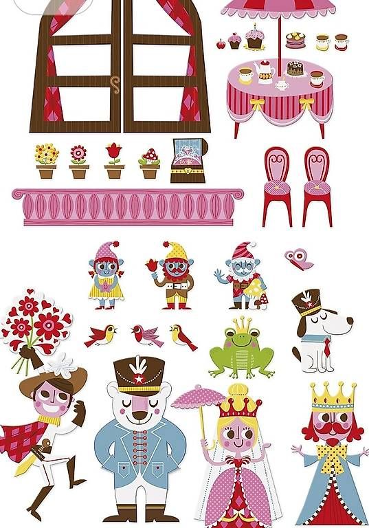 Aufkleber: Neuf - sticker mural magnétique Princesse – Gebraucht aus Apples von denissafrany 2
