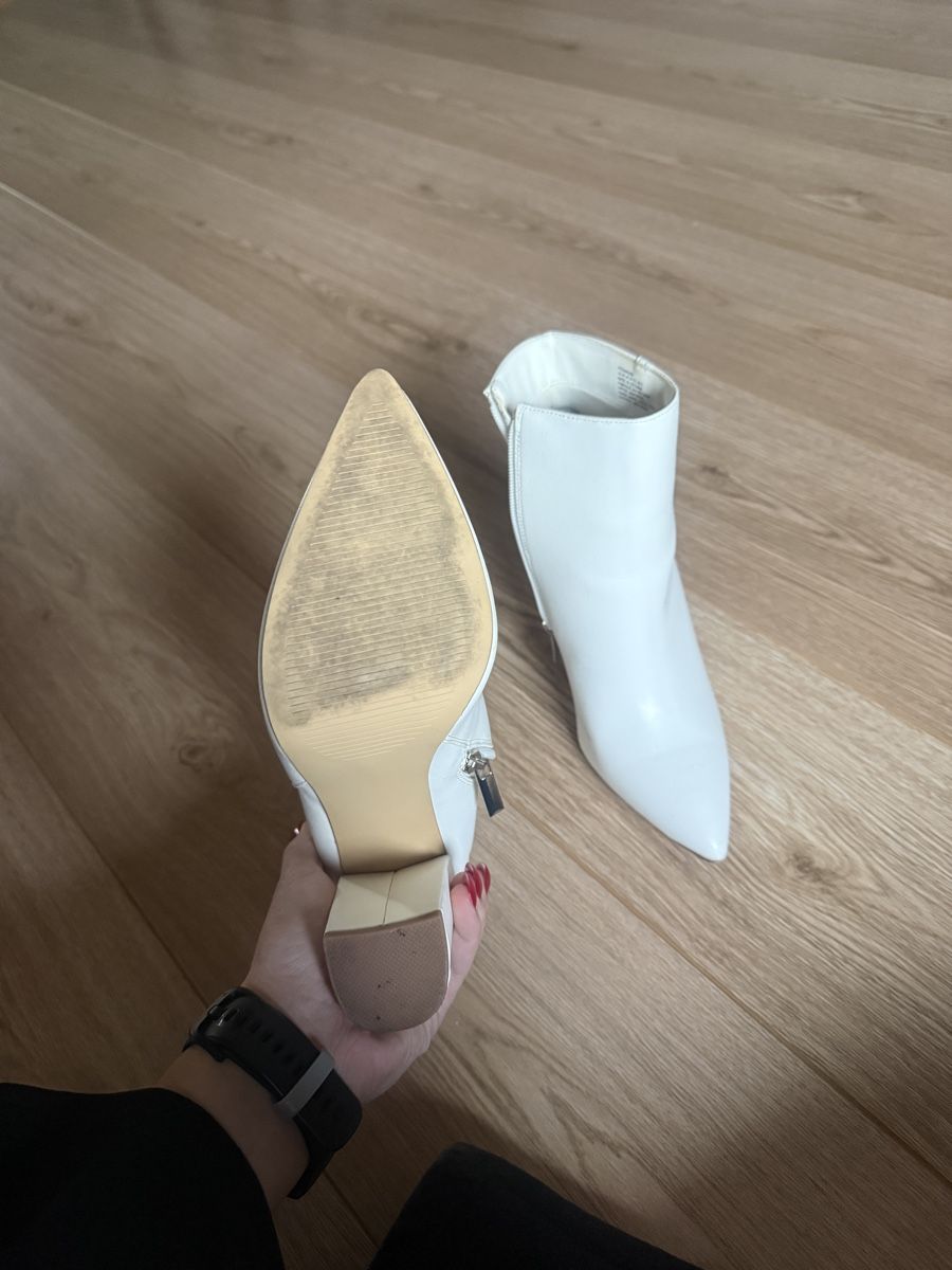 Scarpe da donna: Bottines à talons blanches (38.5), justfab – Usato da Grand-Lancy venduto da laura_oeg 2