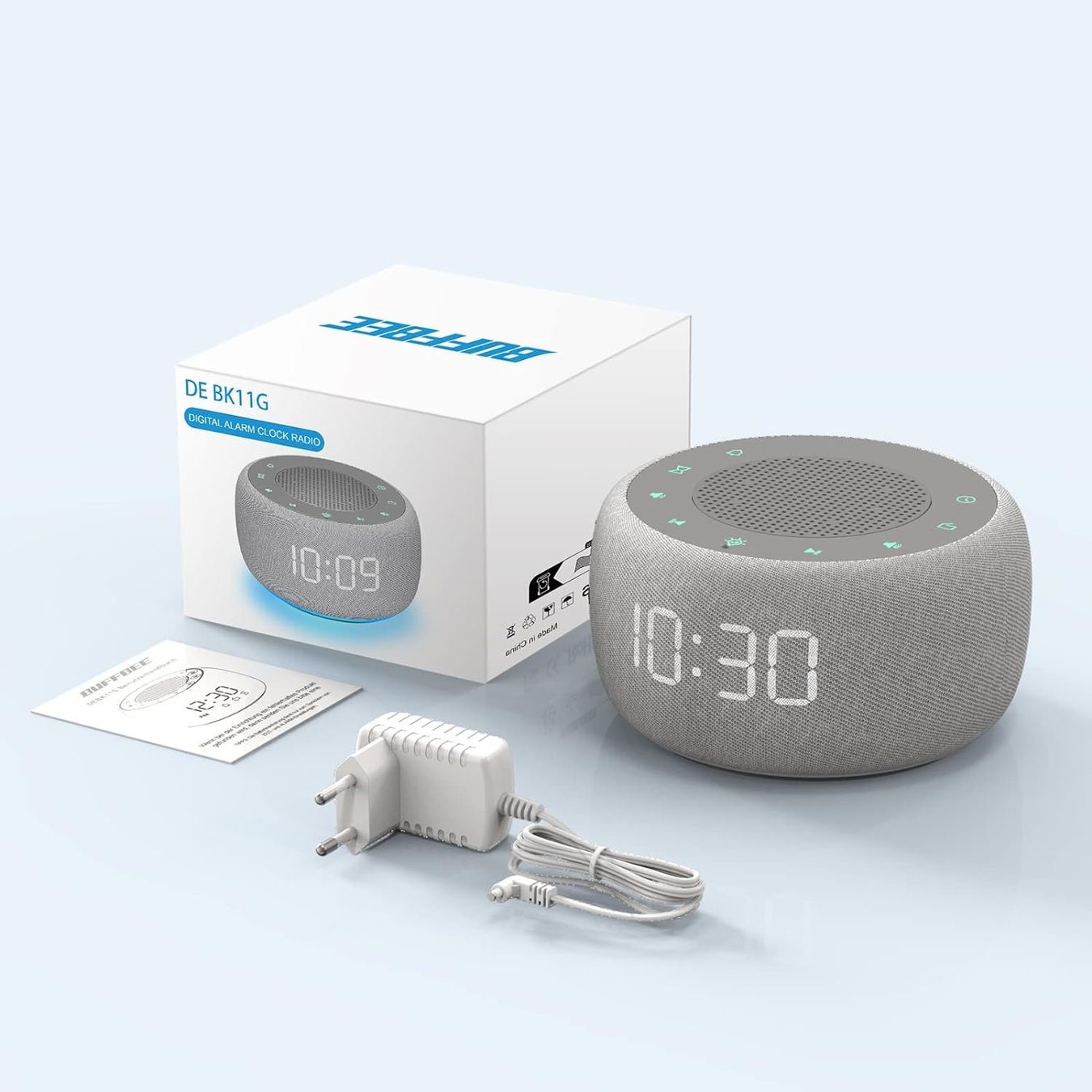 Sveglie: Digitaler Radiowecker Grau – Nuovo e nell'imballaggio originale da Nuglar venduto da SaleRitter 7