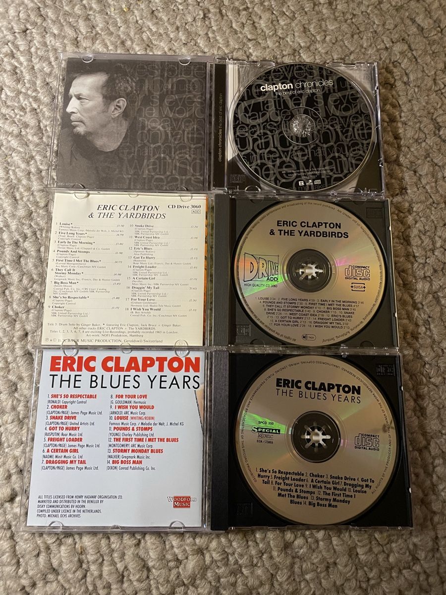 CD: 3x Eric Clapton  – Usato da Reinach AG venduto da trigger7811 1