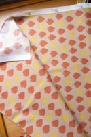 Patchwork - BW senf-rostbraun-beige von Tillisy - 50x 110 cm