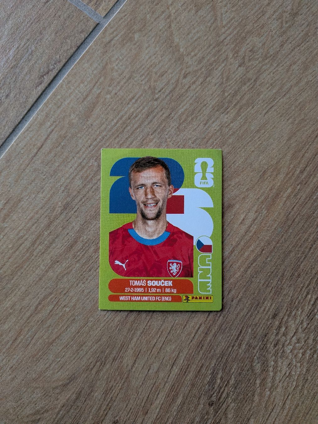 Panini Sammelbilder & Trading cards: Panini Bild CZE 12 – Gebraucht aus Eschenbach SG von SanFranciscoCalifornia