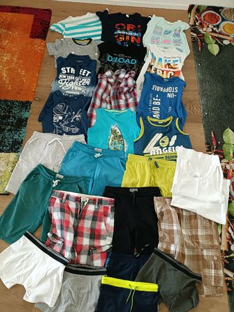 Sommer-Kleiderpaket für Jungen, Grösse 146/152