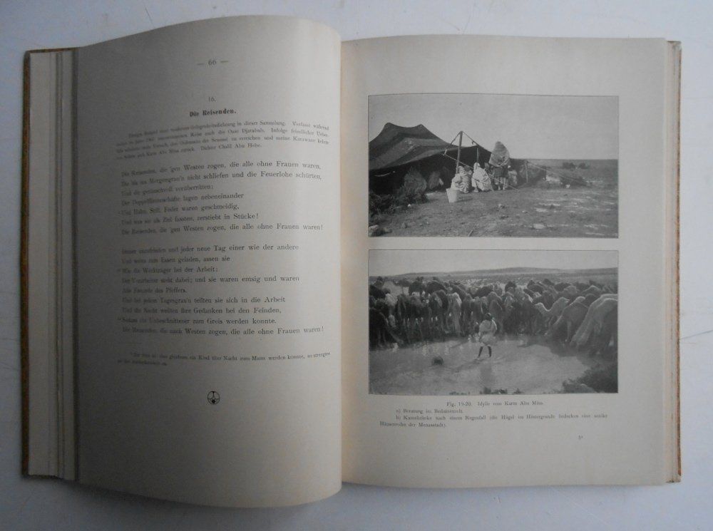 Libri: Beduinen - Lieder in der Libyschen Wüste. 1908. – Usato da Basel venduto da Domba 4