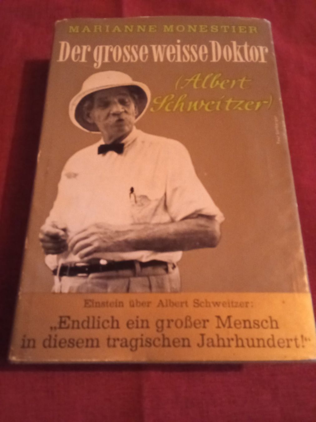 Bücher: Der grosse weisse Doktor Albert Schweitzer – Gebraucht aus Remetschwil von Privatflohmi
