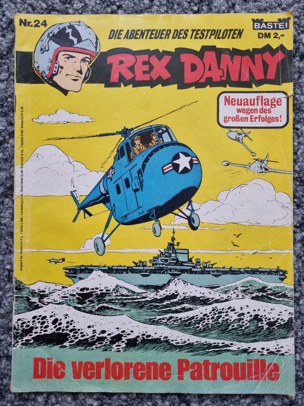 Fumetti: Comic-Heft: REX DANNY Testpilot – Usato da Aarwangen venduto da Rom55