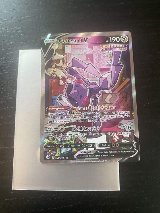 Genesect V Alt Art Fusionsangriff Kaufen auf Ricardo