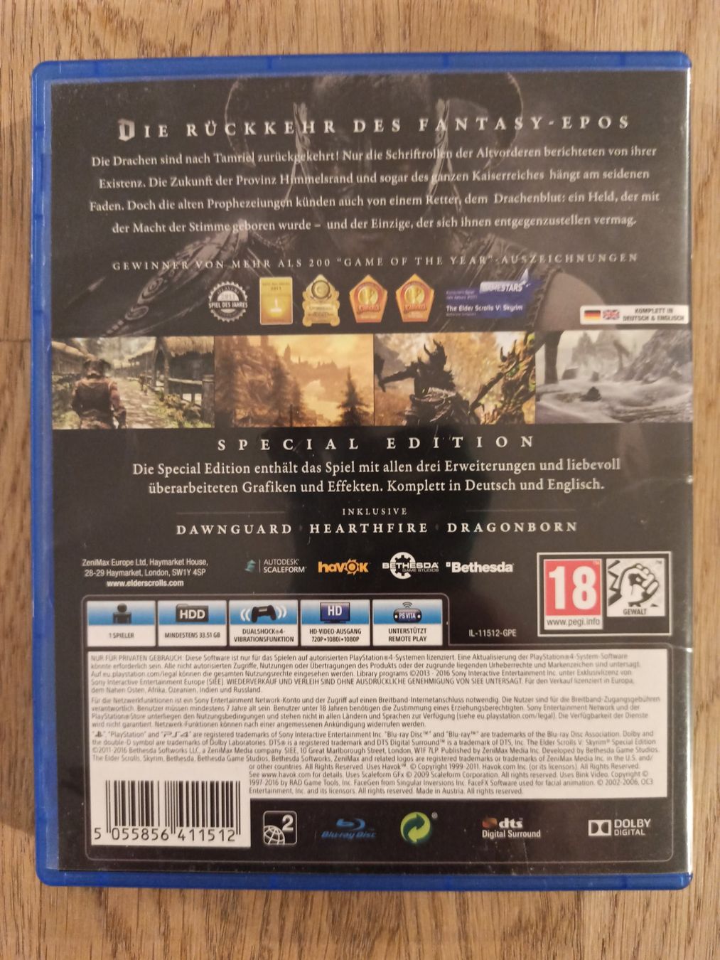 Spiele: The Elder Scrolls V Skyrim PS4 / PS5 TOP – Gebraucht aus Oberweningen von mar_87mx 1