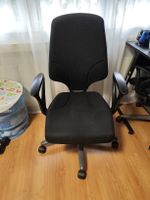 Giroflex 64 Bürostuhl schwarz mit Armlehnen 
