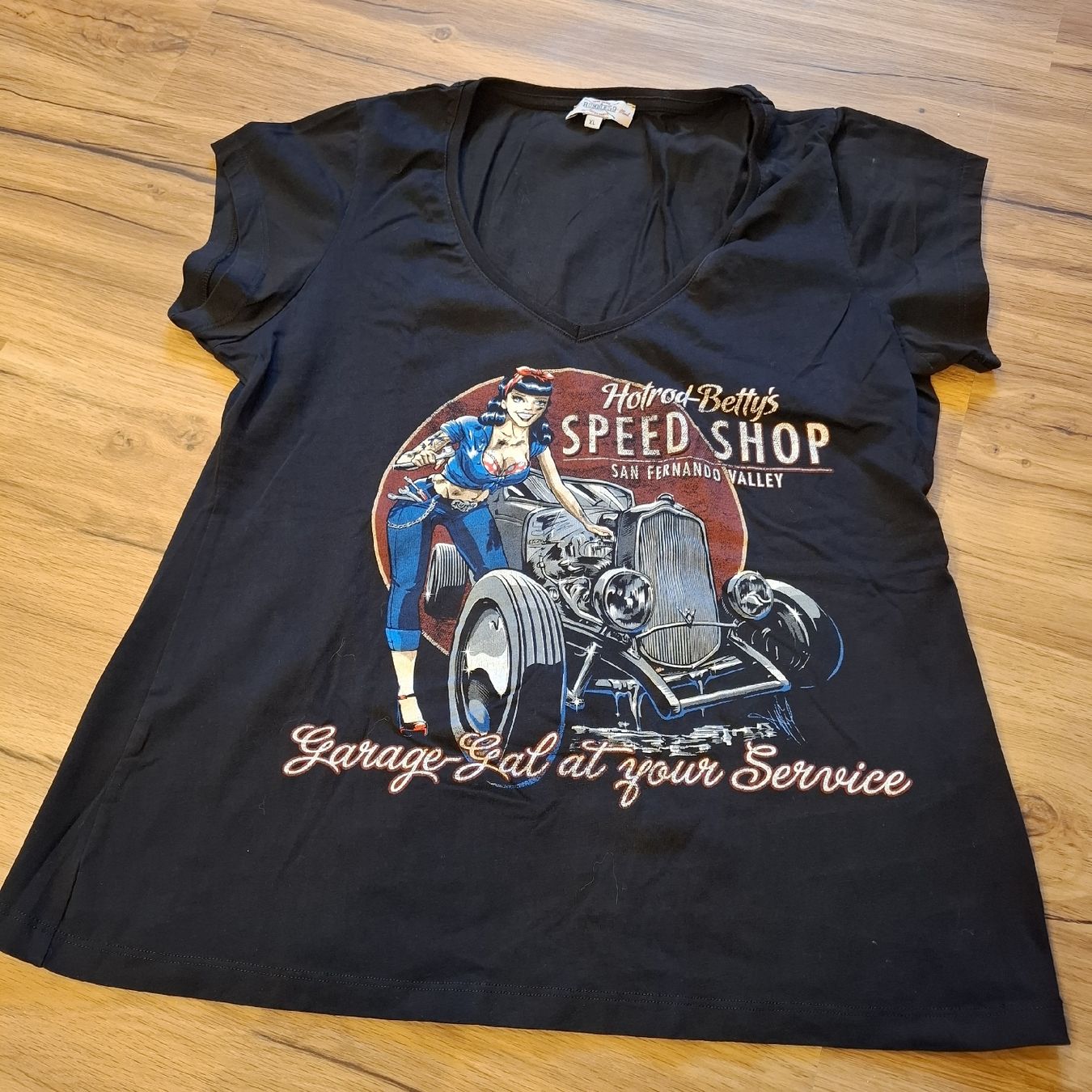 T-shirt: Rockabilly T-Shirt gr Xl  – Usato da Ettenhausen TG venduto da Gismolio