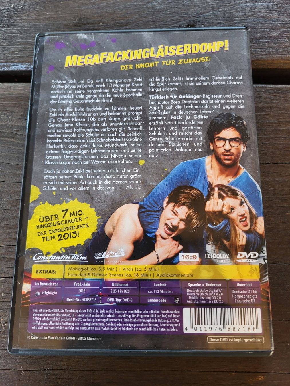 Tutti i DVDs: Fack Ju Göhte DVD – Usato da Wünnewil venduto da Susuki125gt 2