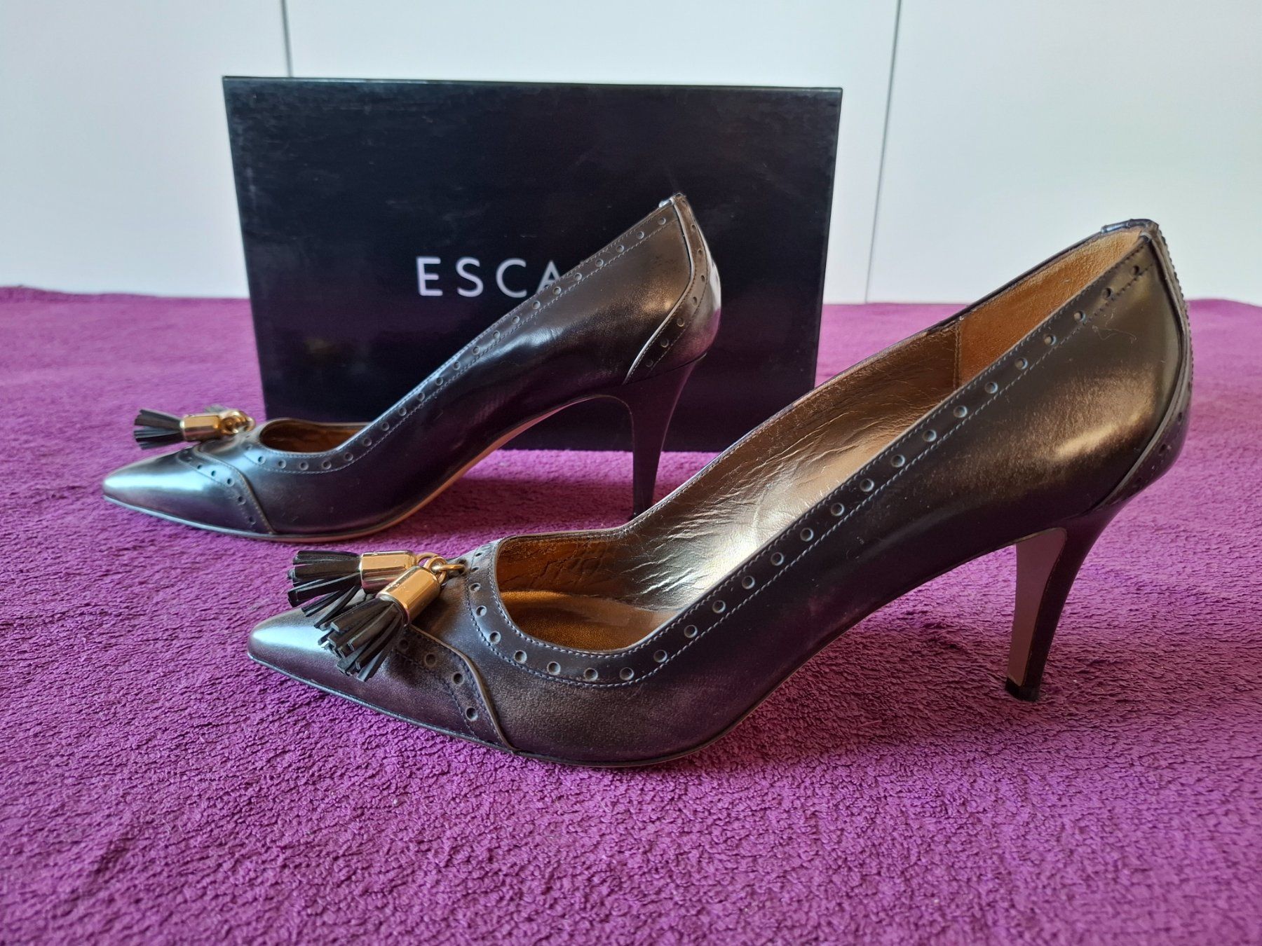 Escada Scarpe da donna: Elegante original Escada Pumps, Grösse 40 - neuwertig – Usato da Müllheim Dorf venduto da Seeeule01 2