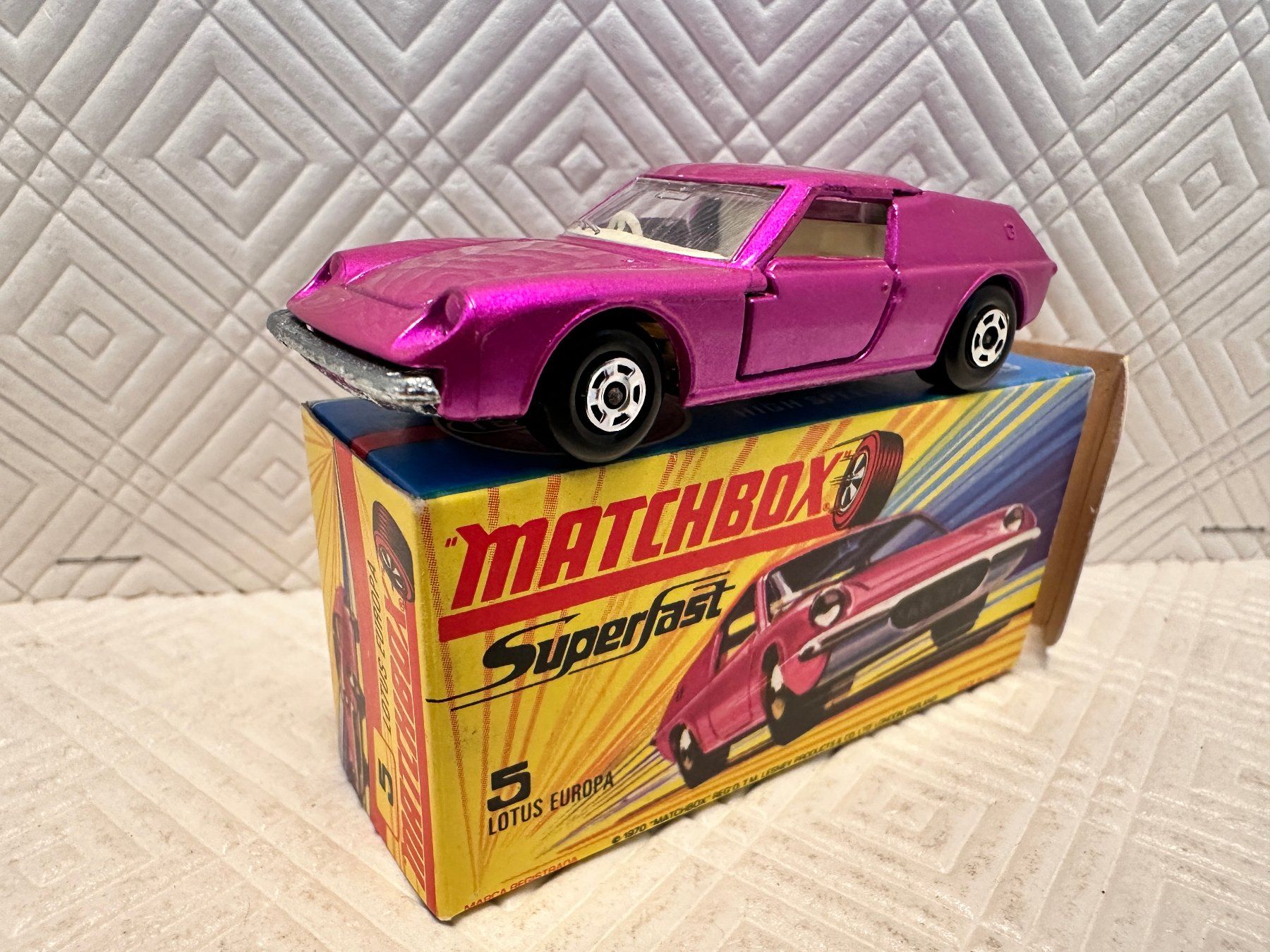 Matchbox Modellini d'auto: Matchbox No.5 Lotus Europa – Nuovo (secondo la descrizione) da Seuzach venduto da Jage