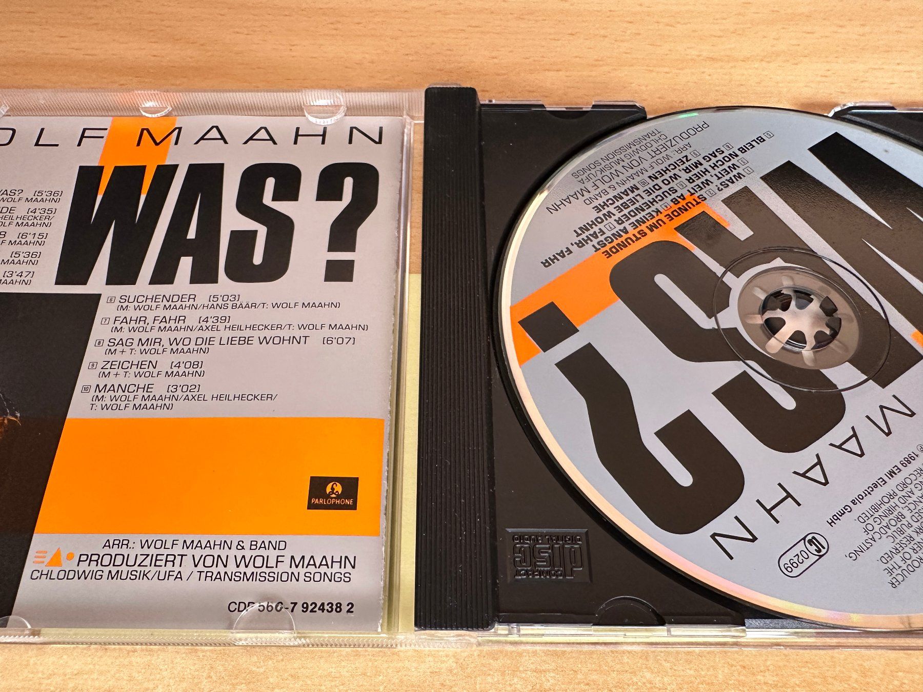 CD: Q5 Wolf Maahn – Was? – Usato da Rikon im Tösstal venduto da Alpenmutz 2