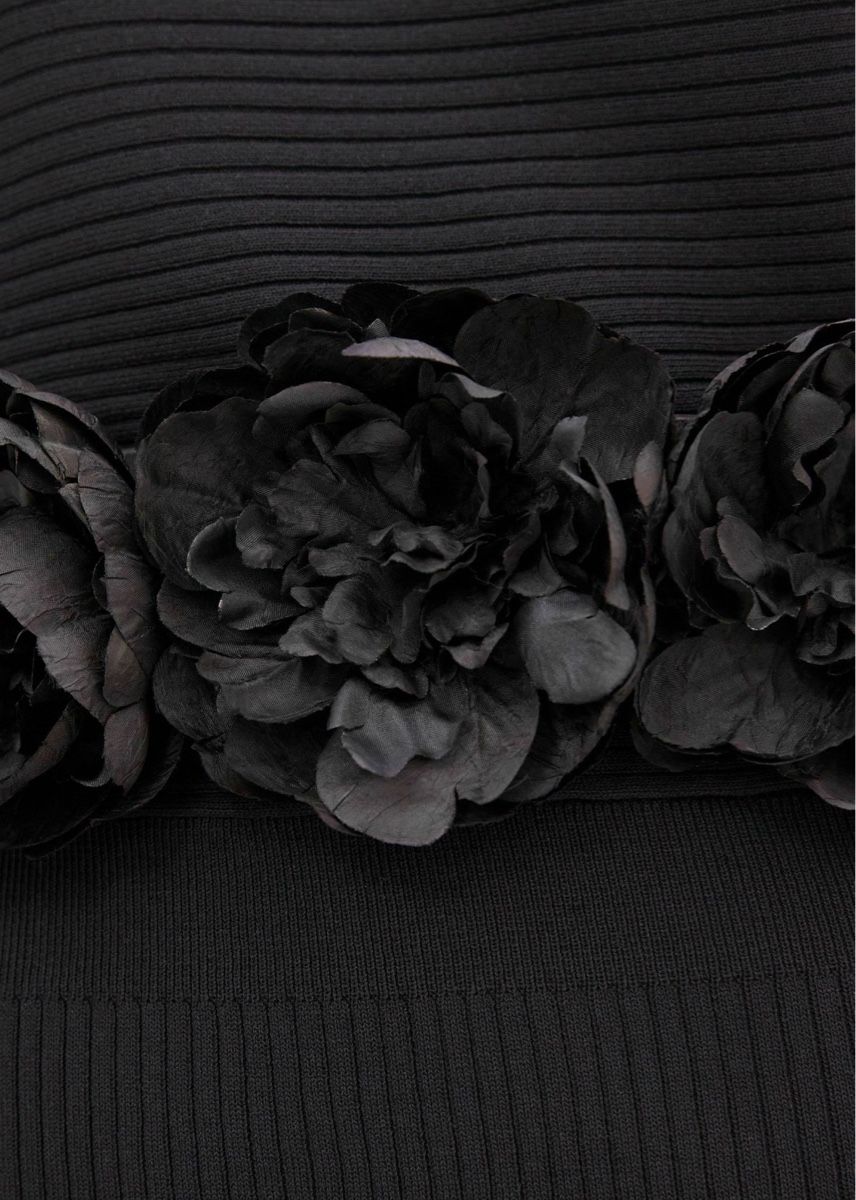 Cinture: NEXT Wide elastic flower belt black – Nuovo (secondo la descrizione) da Frauenfeld venduto da Vanityroom 6