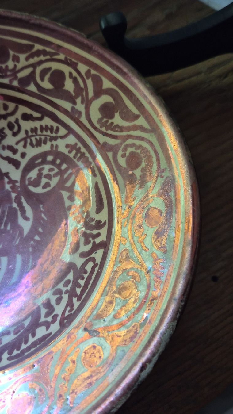 Assiettes: assiette hispano mauresque  – D'occasion à Mervelier par marbre75 5