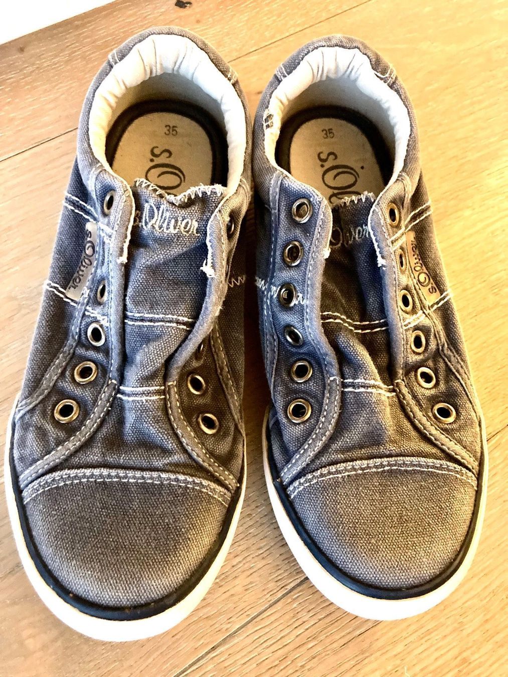 S.Oliver Schuhe für Jungen: Sneakers Jeans S. Oliver Gr. 35 – Gebraucht aus Meilen von Golfer04 6