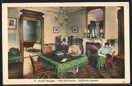 Vorder-Meggen, Villa St-Charles, Salons 