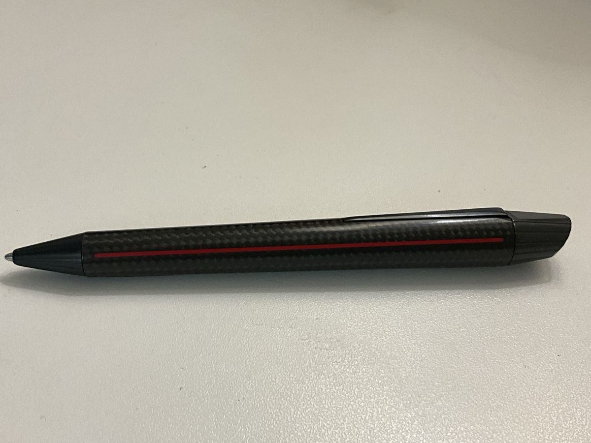 Penna & Evidenziatori: Edelberg Sloop Kugelschreiber Carbonfaser Ferrari Look – Usato da Zürich venduto da thovala 1