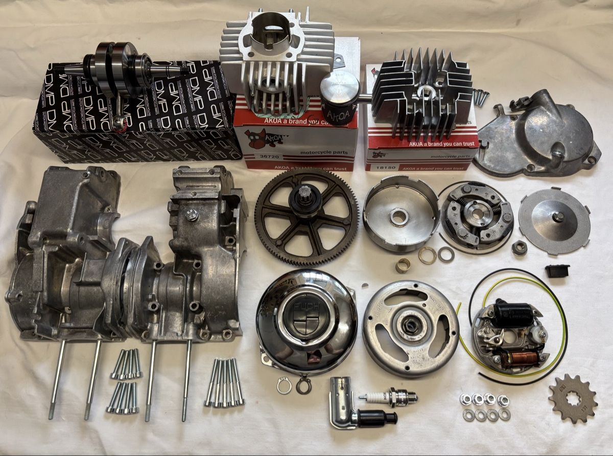 Puch Motoren: Puch E50 Rennmotor totalrevidiert – Neu (gemäss Beschreibung) aus Glashütten von Roger1050 9