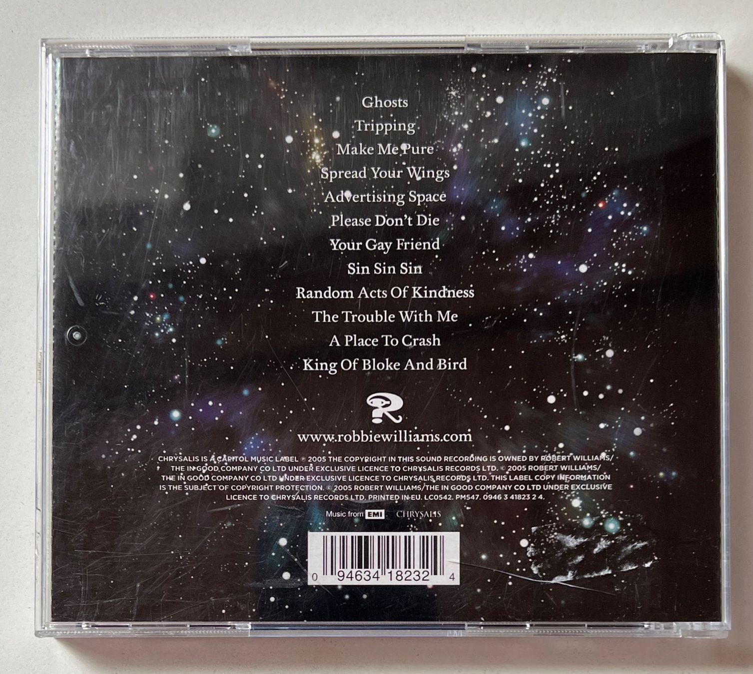 CD: Robbie Williams / Intensive Care – Usato da Näfels venduto da rottabi 1