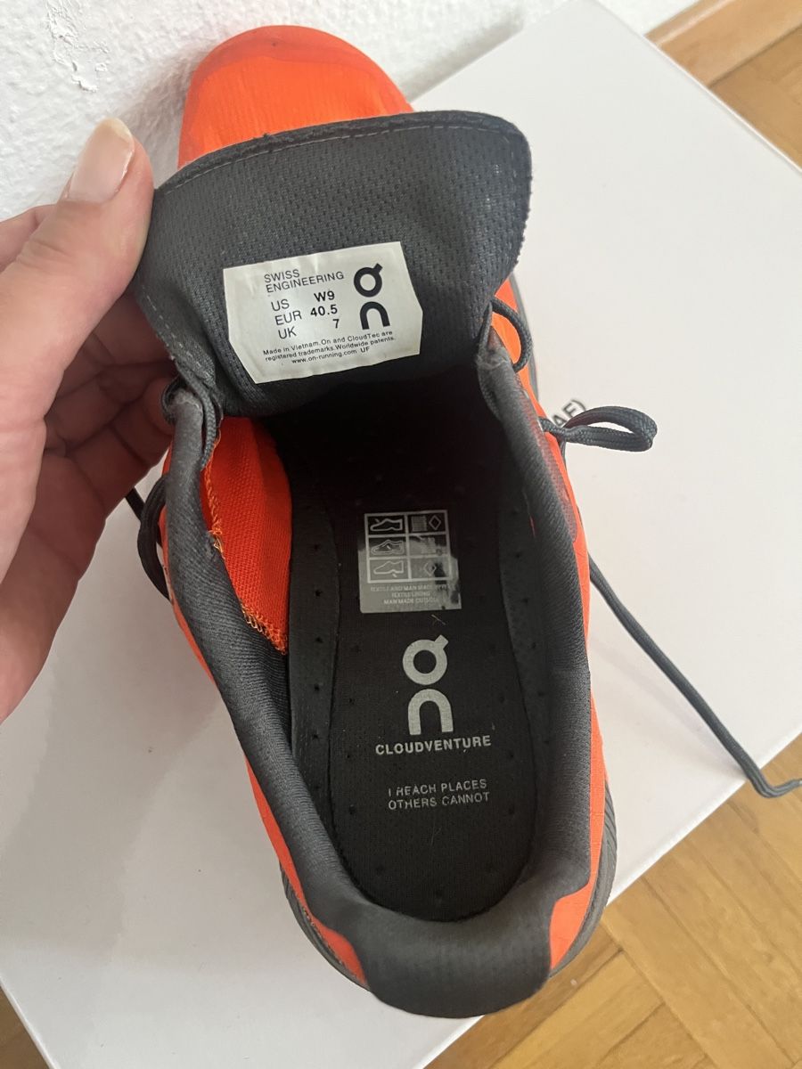 On Damenschuhe: On Cloudventure Peak EU 40.5 Flame/Shadow – Used – Gebraucht aus Zürich von sht_xr2y 5