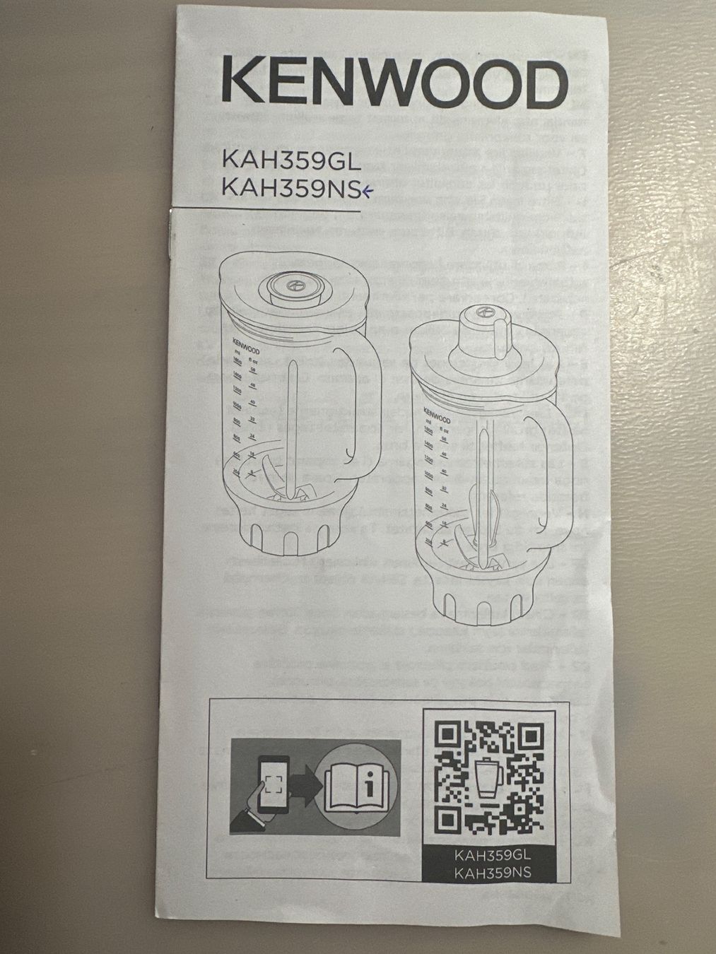Kenwood Küchengeräte: Kenwood Mixer KAH359NS – Neu (gemäss Beschreibung) aus Berg SG von ES78 4