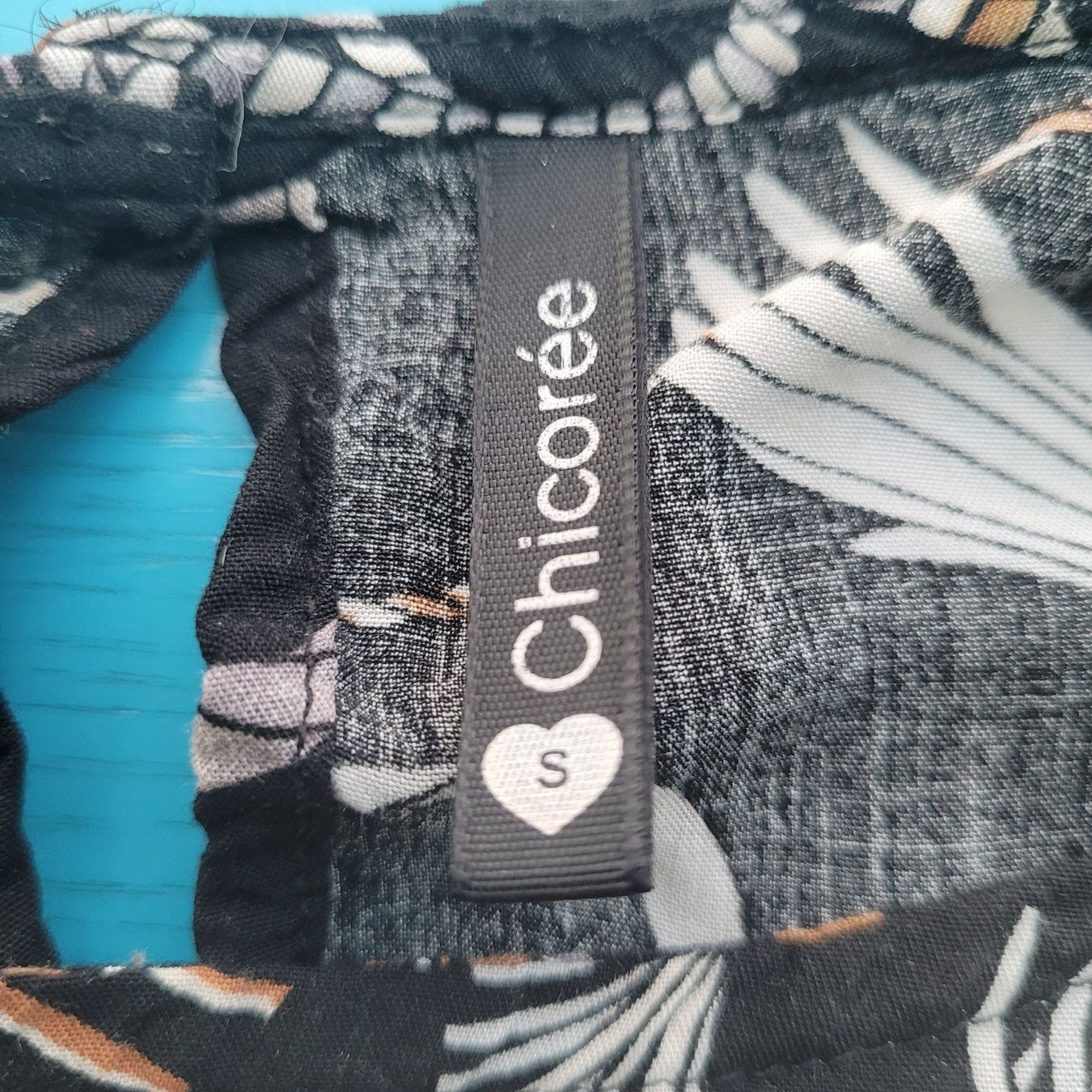 Camicette: Schwarze Carmenbluse, Muster Seile, Gr. S Festlich – Nuovo (secondo la descrizione) da SCHÜBELBACH venduto da CoKaHa 7