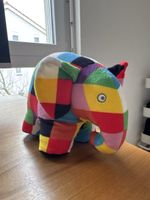Elmer Stofftier Elefant bunt, guter Zustand! Süss