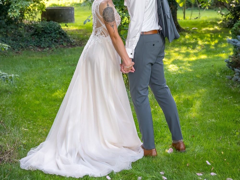 Vestiti: Hochzeitskleid/ Brautkleid – Usato da Schleinikon venduto da Kruemelmonster96 2