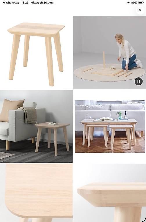 Tavoli: Beistelltisch "Lisabo" von Ikea – Usato da Uitikon Waldegg venduto da rok_bb5q