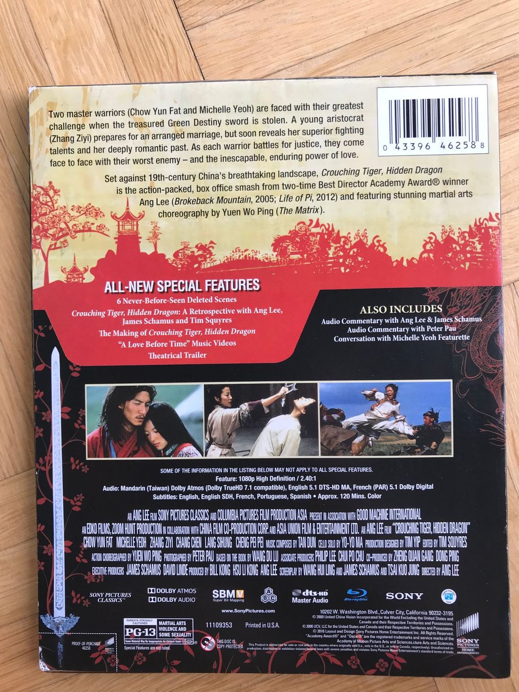 Tutti i DVDs: Crouching Tiger, Hidden Dragon -Super Cinema Series- Blu-ray – Nuovo (secondo la descrizione) da Zürich venduto da Malcom 5