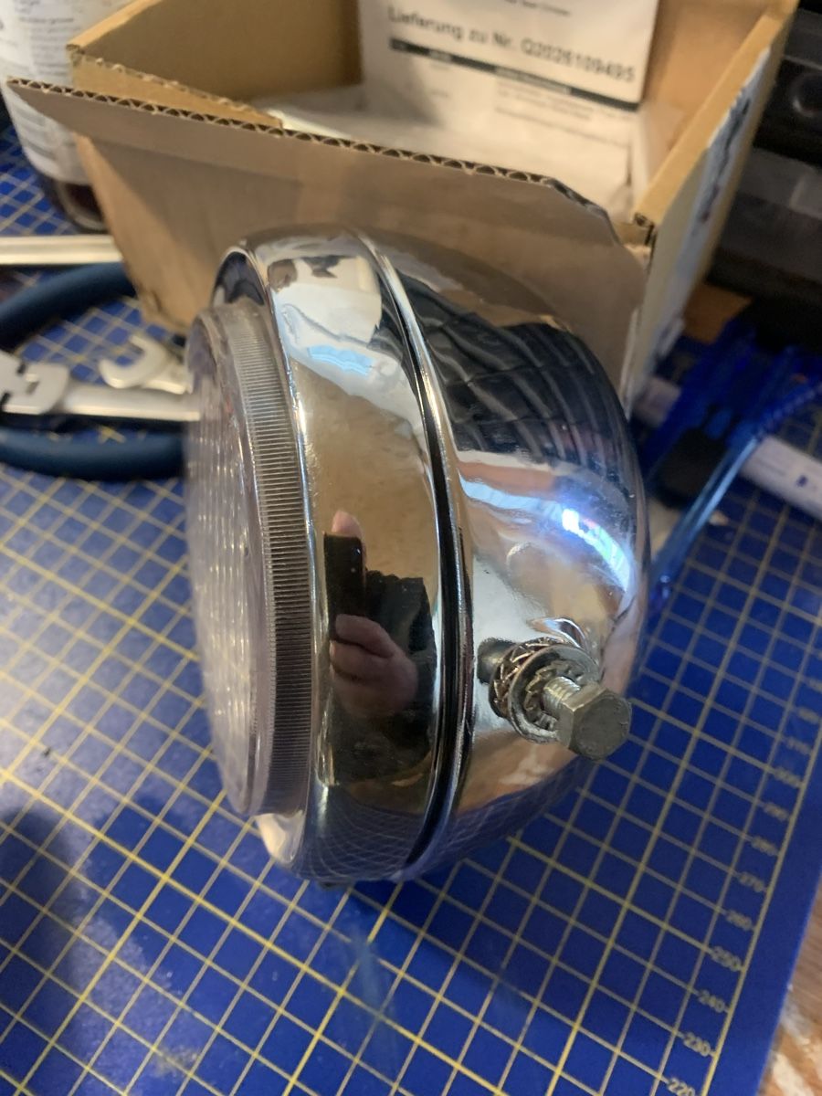Puch Mofa-Ersatzteile: Scheinwerfer Tipo 105 LED – Gebraucht aus Preverenges von Savoie1914 1