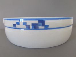Waschschüssel mit Spritzdecor