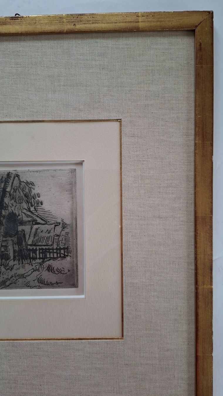 Gemälde: Gerahmte Radierung, Paul Cézanne, passage a Anvers – Gebraucht aus Opfikon von Diversamente 3
